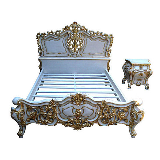 Rococo Style Bed 116 Wholesale Bedroom Furniture Custom