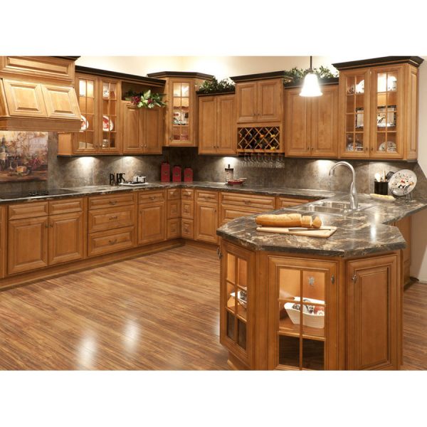 Custom Kitchen Cabinets new-country