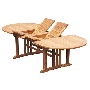 Wholesale Teak Furniture - Extendable Teak Dining Table TOTXT004