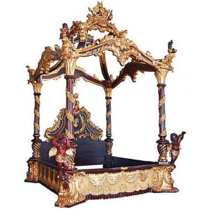 Carved Canopy Bed 104