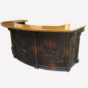 "Glenn Furniture" Home Bar - Carved Wood Furniture - Indonesian Wood Carvings